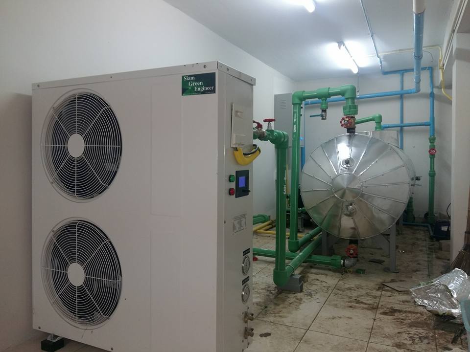 heat pump,heatpump,leaf heat pump,ฮีทปั๊ม,เครื่องทำนํ็าร้อน,leaf,ลีฟส์,meteamwork,มีทีมเวิร์ค,siamgreen